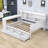 Three Drawers Daybed with USB Ports, Desk and Shelves-456811519-456811517