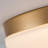 11.4" Modern LED Milk Glass Flush Mount-887198535