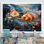 «Tusarora China Art Glimpse Fish I», reproduction-892844299-892844298