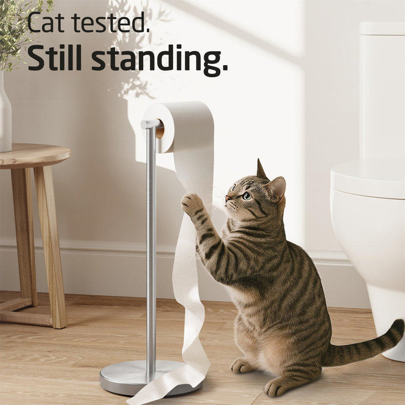 Free Standing Toilet Paper Holder