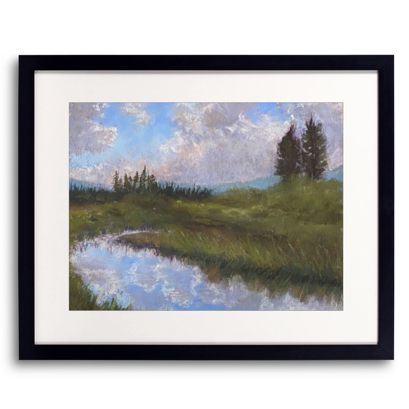 Tahoe Treasures Print by Dina Gardner, 17.25" H x 21.25" W x 0.875" D