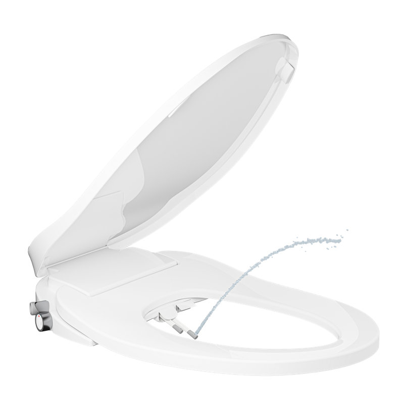 Elongated Toilet Seat Bidet