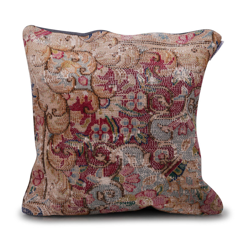 Housse et insert de coussin carré 100% laine