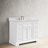 Amiri 43'' Single Bathroom Vanity with Marble Top-1197355759
