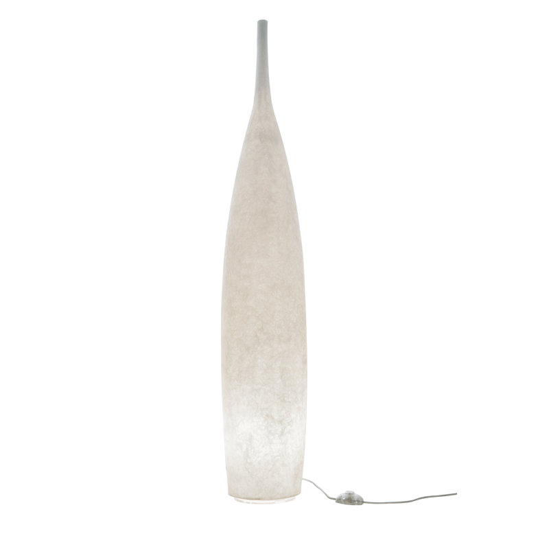 Luna 142cm Novelty Floor Lamp, White