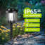 Plastic Solar Powered Pathway Light Pack