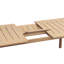 Ensemble de salle à manger en bois d'acacia massif Pablo avec table et chaises, blanc-1706679158