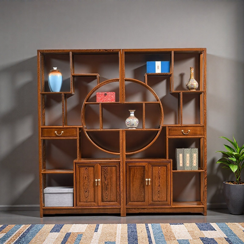 Nouvelle bibliothèque de style minimaliste classique chinois