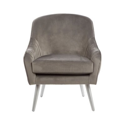 Alivia Velvet Barrel Chair