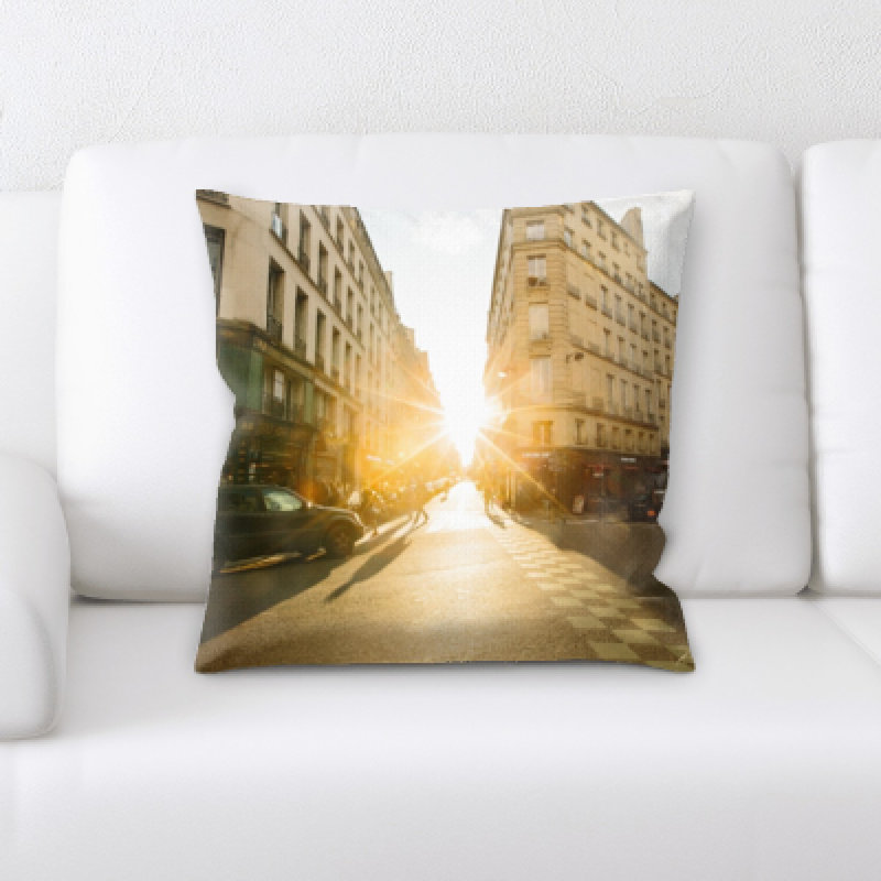 Illuminated Microsuede Reversible Throw Pillow