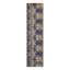 Tapis bleu marine à motif abstrait Dimonetta-24356443
