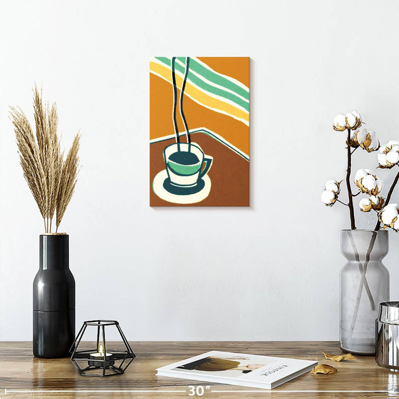 Yarlin Boho Style Coffee, 12" H x 8" W