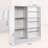 Modern White Bookcase