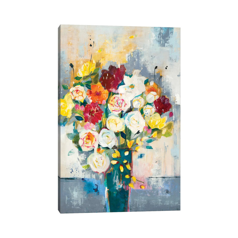 «On Becoming» par Jill Martin, reproduction d'art sur toile tendue, H 18 po x l 12 po x 1,5 po