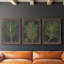 «Dramatic Pine I», ensemble de 3 peintures sur toile encadrées-1786843044-1786843041