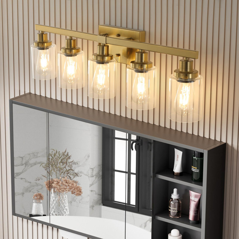 Luminaires de salle de bain Modern, Doré
