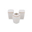 Otwell Piece Porcelain China Dinnerware Set - Service for 12