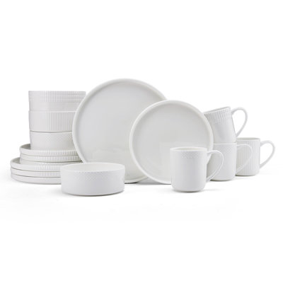 Mikasa Camila Bone China 16-Pc Dinnerware Set, Service For 4