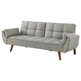 Randell Upholstered Biscuit Tufted Covertible Sofa Bed