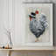 «Sunday Best Rooster», reproduction d'impression sur toile-29146461