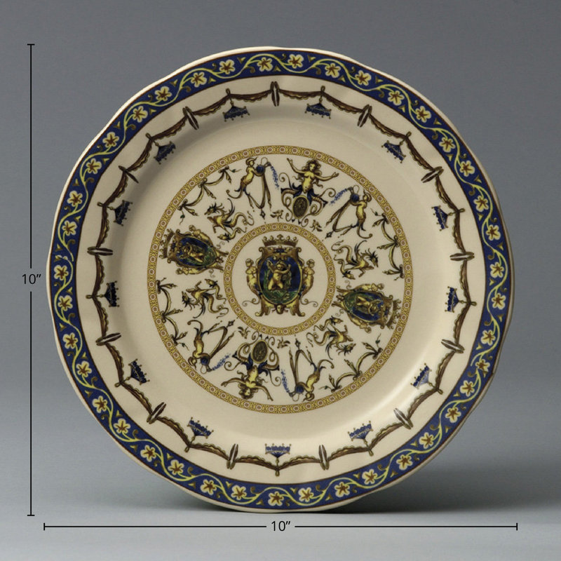 Marquart Decorative 10" Dinner Plate