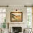 24" Classical Adjustable Wood Grain Design Picture Light