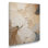 «Beige minimalisme élégance en fleurs», reproduction d'art sur toile, impression sur toile beige