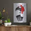 «Red Taboo» par Loui Jover, art mural en métal