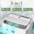 12,000 BTU 3-in-1 Portable Air Conditioner with Remote, Cools 550 Sq.Ft, Dehumidifier & Fan, 50dB Sleep Mode, 24H Timer, Window Kit for Home, Office, School