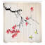 Ensemble de rideau de douche japonais + crochets-94831357-94831288