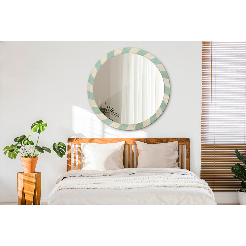 Huldar Glass Flat Wall Mirror