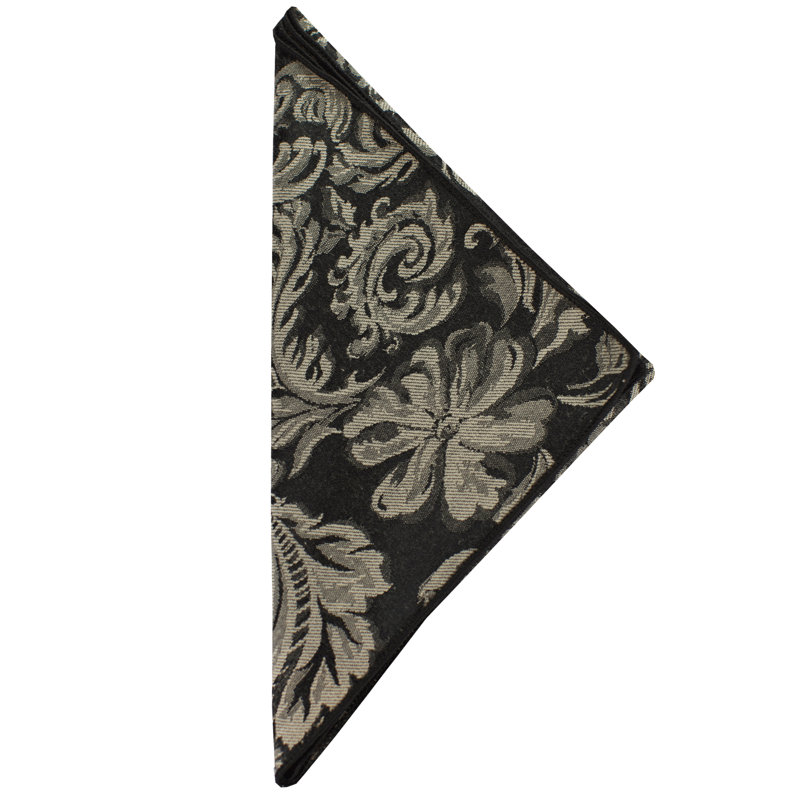 Ensemble de serviettes 60 pièces, Noir, L 20 po x L 20 po