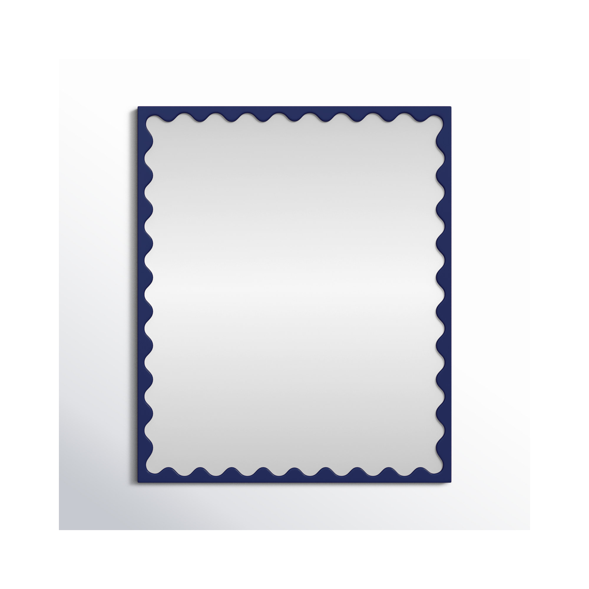 Ailee Rectangle Mirror, Navy
