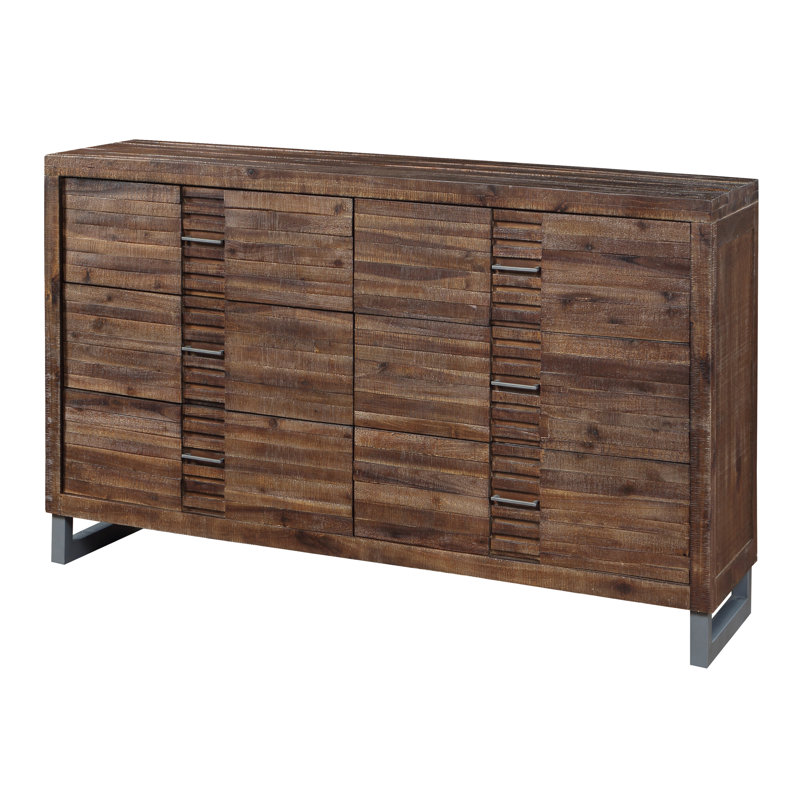 Commode double 6 tiroirs Parker
