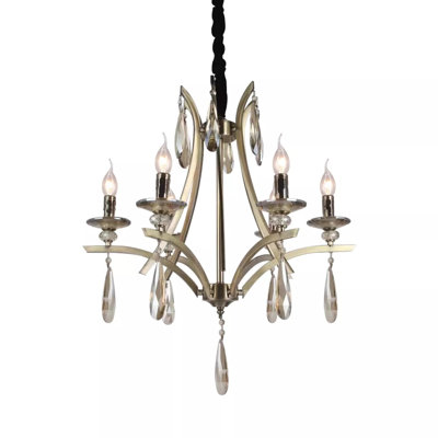 6 - Light Candle Style Chandelier