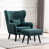 Green with Footstool