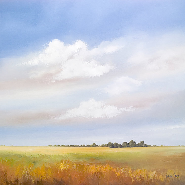 « lowlands iv », impression sur toile, H 12 po x l 12 po x P 0,75 po, Toile tendue, Pas de tapis