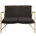 Laine / viscose brun naturel