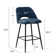 Cenko Set of 4 Upholstered 26.5'' Counter Stool
