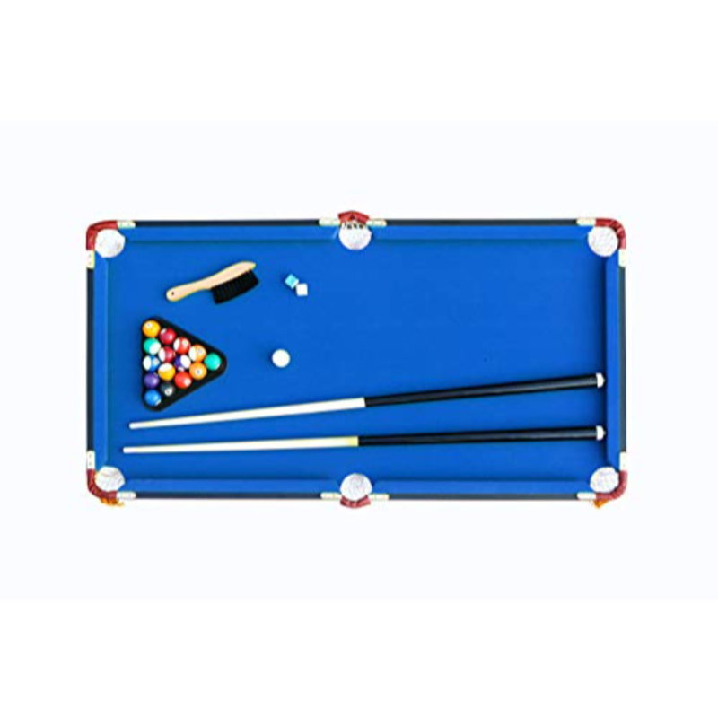 RACK Leo 48" in Folding Billiard/Pool Table, Blue