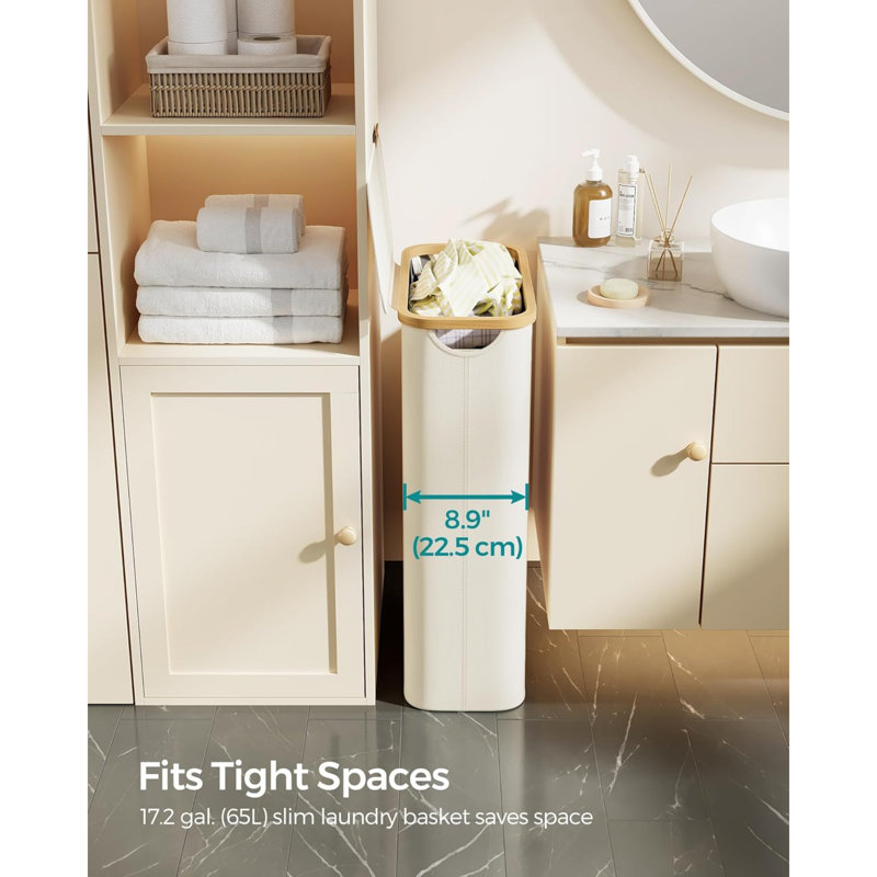 Cardboard, Faux Leather Laundry Room Organiser