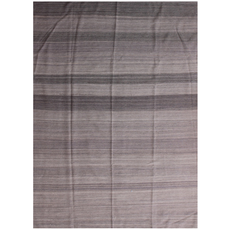 Rectangle 202 cm x 287 cm Wool Hand Woven Area Rug