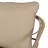 Outdoor Chair - Earthy Style With & Spill- Cushions, 26.50"w X 25.50"d 28.75"h, 300 Lbs Max Club Look Brown