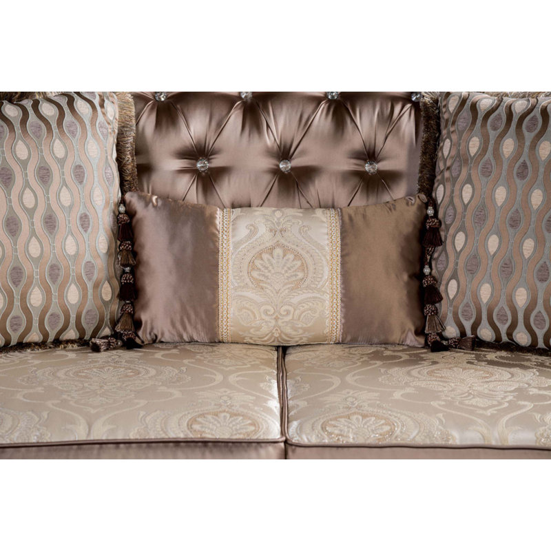 Chaise de style traditionnel cerisier foncé et brun