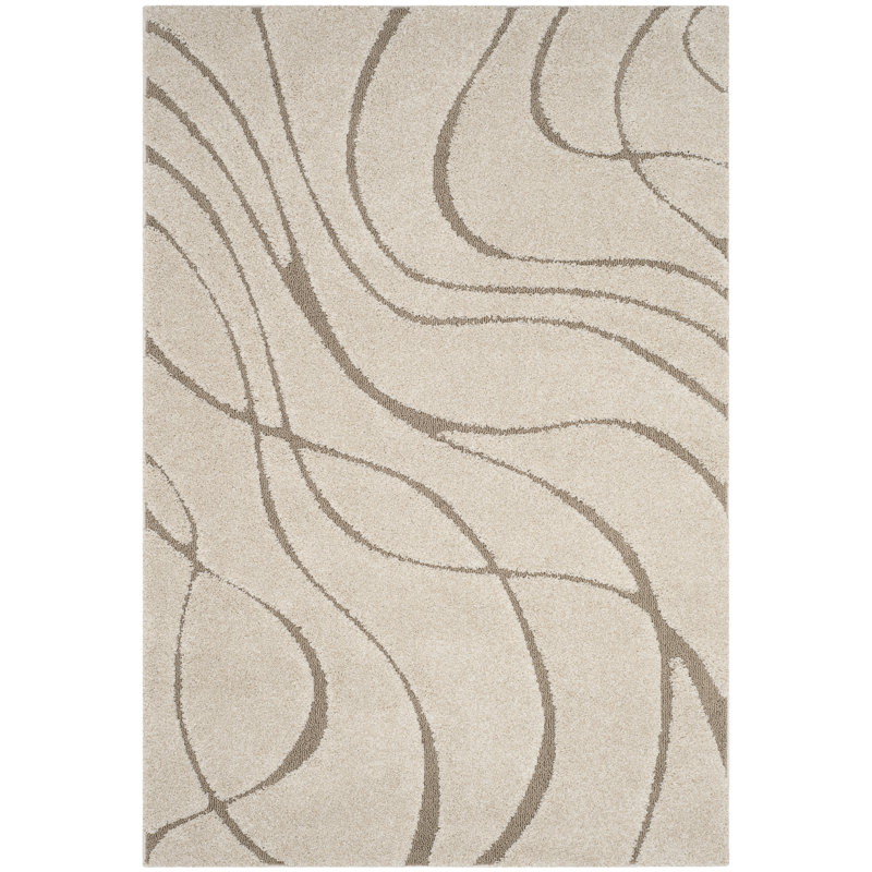 Tapis crème / beige Ashal, Rectangle 9 pi 6 po x 13 pi, Cream/Beige