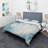 Blue Modern Water III - Modern Transitional Duvet Cover Set - Microfiber Polyester-38757371