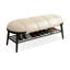 Banc rembourré crème-1802453372