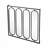 36"Large Four Oval Wall Mirror