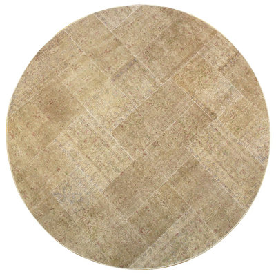 Tapis beige unique de 8 pi 5 po