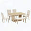 Ensemble de table de salle à manger 6 pièces 78 pi